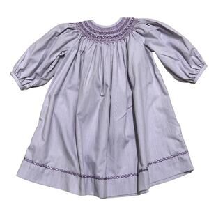 Vintage Royal Child Baby Girl’s Smocked Dress Size 24 Months